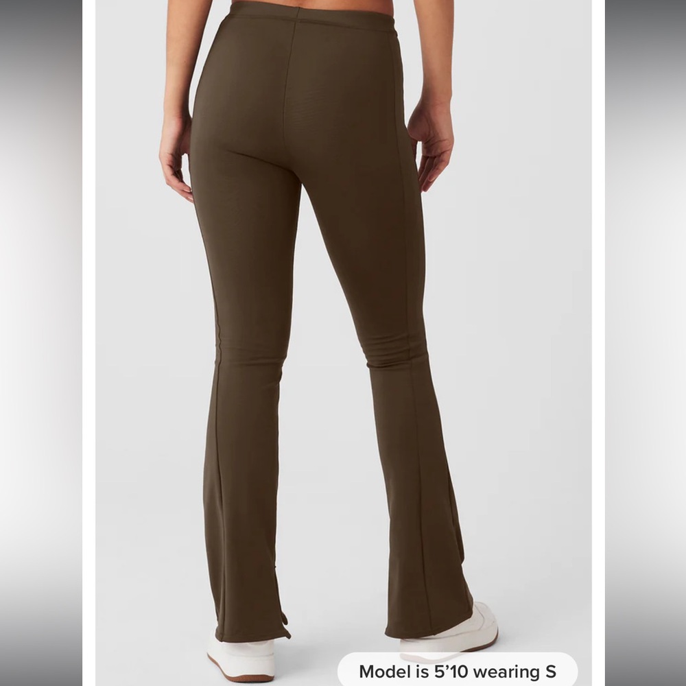 Alo Yoga High-Waist 7/8 Zip It Flare Legging